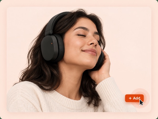 Clicking Zonify's Add button on a sample product